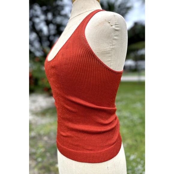 Vintage Nikki Danielle Paris Y2K Shimmer Quality Racerback Tank Top OS (Small) - Picture 5 of 6